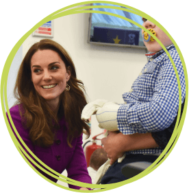 Kate Duchess of Cambridge has thanked the UK’s 54 children’s hospices for the life-changing care they provide to seriously ill children and families. Picture: EACH